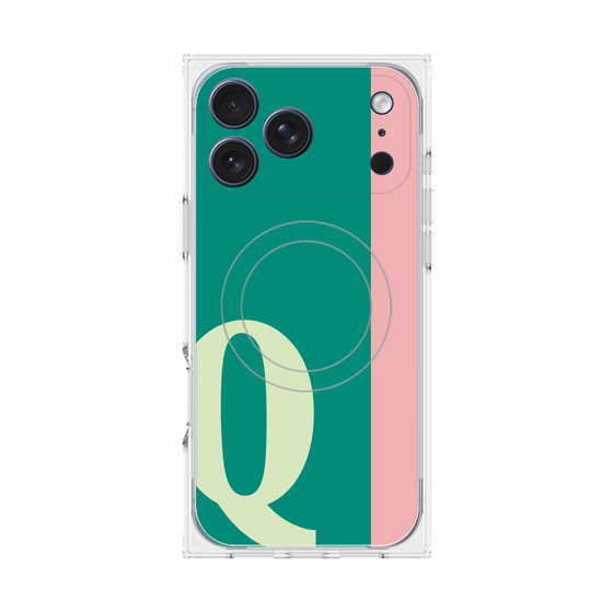 Premium Square Case with MagSafe［ Original - initial color line - Q green ］