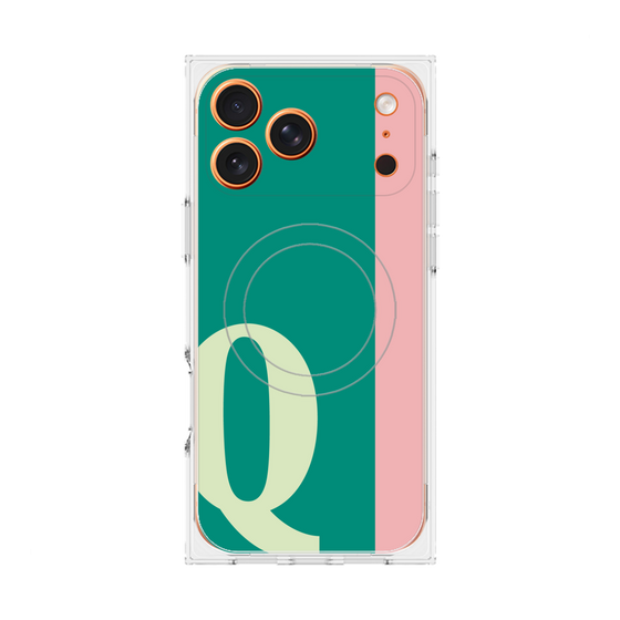Premium Square Case with MagSafe［ Original - initial color line - Q green ］