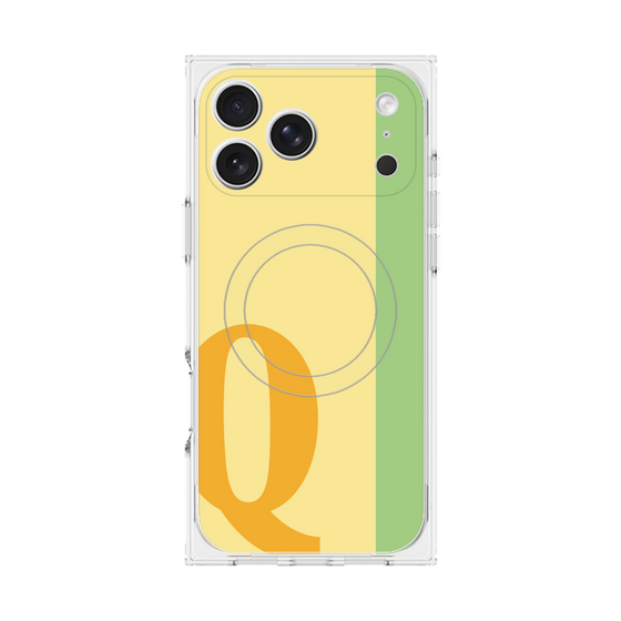 Premium Square Case with MagSafe［ Original - initial color line - Q yellow ］