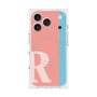 Premium Square Case with MagSafe［ Original - initial color line - R pink ］