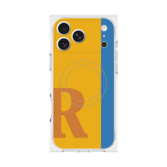 Premium Square Case with MagSafe［ Original - initial color line - R orange ］