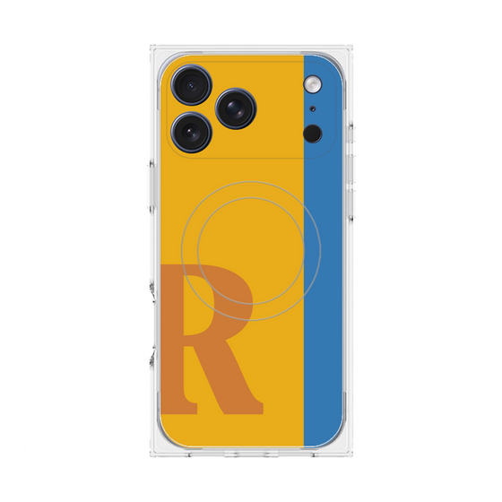 Premium Square Case with MagSafe［ Original - initial color line - R orange ］