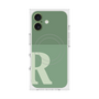 Premium Square Case with MagSafe［ Original - initial two tone - R green ］