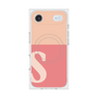 Premium Square Case with MagSafe［ Original - initial two tone - S pink ］