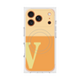 Premium Square Case with MagSafe［ Original - initial two tone - V orange ］