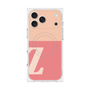 Premium Square Case with MagSafe［ Original - initial two tone - Z pink ］