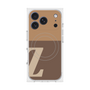 Premium Square Case with MagSafe［ Original - initial two tone - Z brown ］