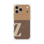 Premium Square Case with MagSafe［ Original - initial two tone - Z brown ］