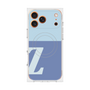 Premium Square Case with MagSafe［ Original - initial two tone - Z blue ］