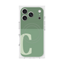 Premium Square Case with MagSafe［ Original - initial two tone - C green ］