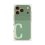 Premium Square Case with MagSafe［ Original - initial two tone - C green ］