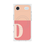 Premium Square Case with MagSafe［ Original - initial two tone - D pink ］