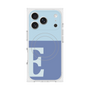 Premium Square Case with MagSafe［ Original - initial two tone - E blue ］