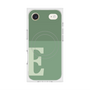 Premium Square Case with MagSafe［ Original - initial two tone - E green ］