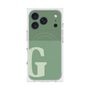 Premium Square Case with MagSafe［ Original - initial two tone - G green ］