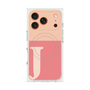 Premium Square Case with MagSafe［ Original - initial two tone - J pink ］