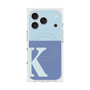 Premium Square Case with MagSafe［ Original - initial two tone - K blue ］