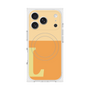 Premium Square Case with MagSafe［ Original - initial two tone - L orange ］