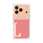 Premium Square Case with MagSafe［ Original - initial two tone - L pink ］