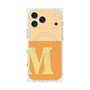 Premium Square Case with MagSafe［ Original - initial two tone - M orange ］