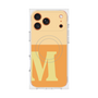 Premium Square Case with MagSafe［ Original - initial two tone - M orange ］