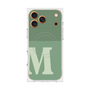 Premium Square Case with MagSafe［ Original - initial two tone - M green ］
