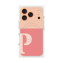 Premium Square Case with MagSafe［ Original - initial two tone - P pink ］