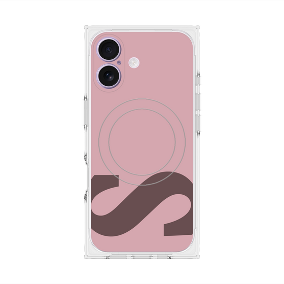 Premium Square Case with MagSafe［ Original - initial color - S dusty pink ］