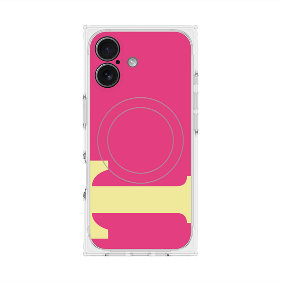 Premium Square Case with MagSafe［ Original - initial color - T pink ］