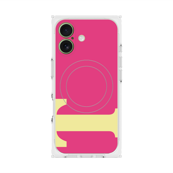 Premium Square Case with MagSafe［ Original - initial color - T pink ］