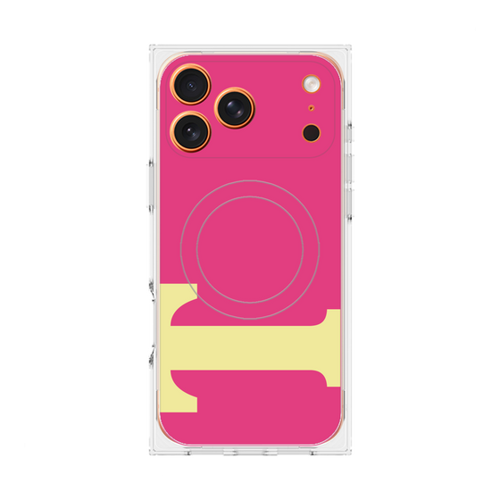 Premium Square Case with MagSafe［ Original - initial color - T pink ］