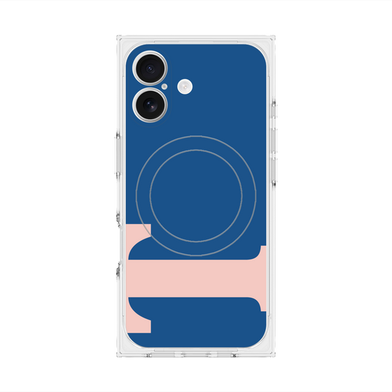 Premium Square Case with MagSafe［ Original - initial color - T navy ］