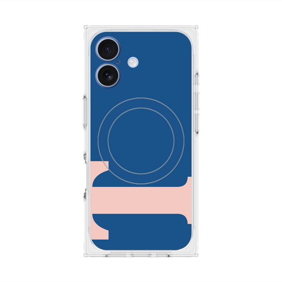 Premium Square Case with MagSafe［ Original - initial color - T navy ］