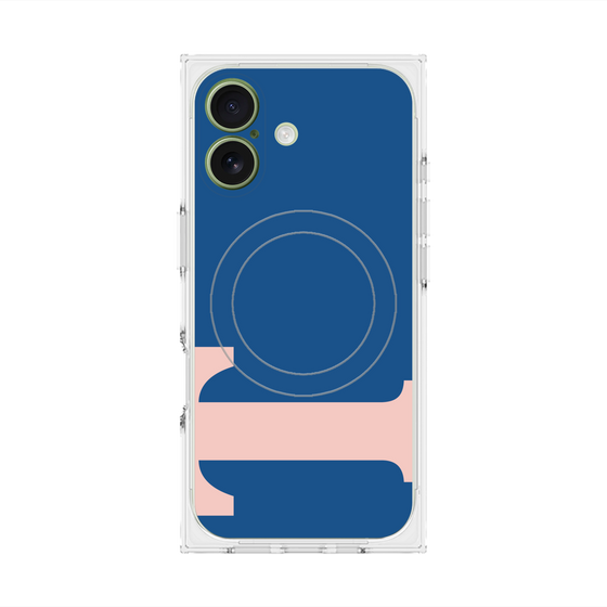 Premium Square Case with MagSafe［ Original - initial color - T navy ］