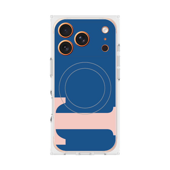 Premium Square Case with MagSafe［ Original - initial color - T navy ］