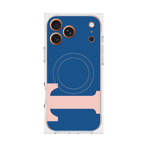 Premium Square Case with MagSafe［ Original - initial color - T navy ］