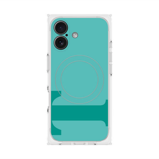 Premium Square Case with MagSafe［ Original - initial color - T light green ］