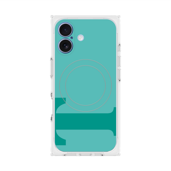 Premium Square Case with MagSafe［ Original - initial color - T light green ］