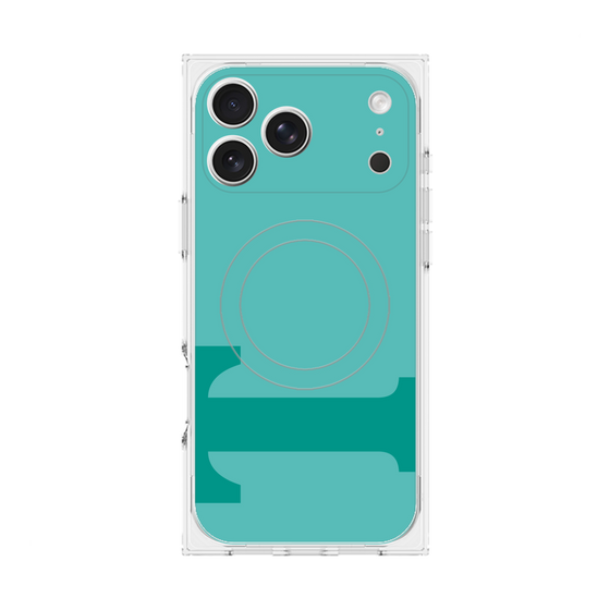 Premium Square Case with MagSafe［ Original - initial color - T light green ］
