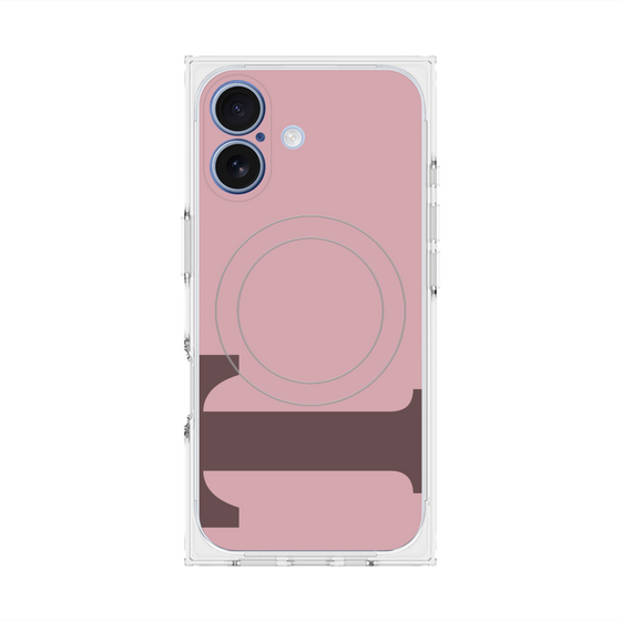 Premium Square Case with MagSafe［ Original - initial color - T dusty pink ］