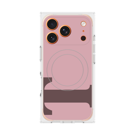Premium Square Case with MagSafe［ Original - initial color - T dusty pink ］