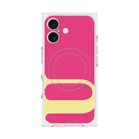Premium Square Case with MagSafe［ Original - initial color - U pink ］