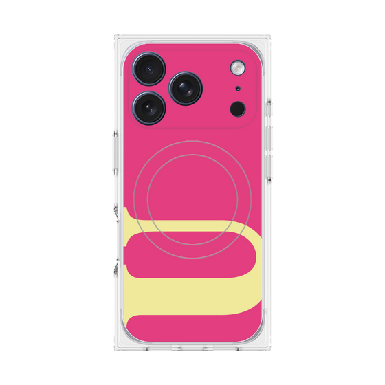 Premium Square Case with MagSafe［ Original - initial color - U pink ］