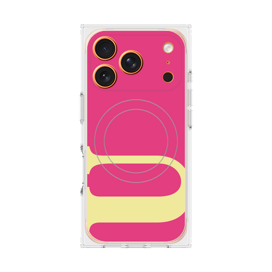 Premium Square Case with MagSafe［ Original - initial color - U pink ］