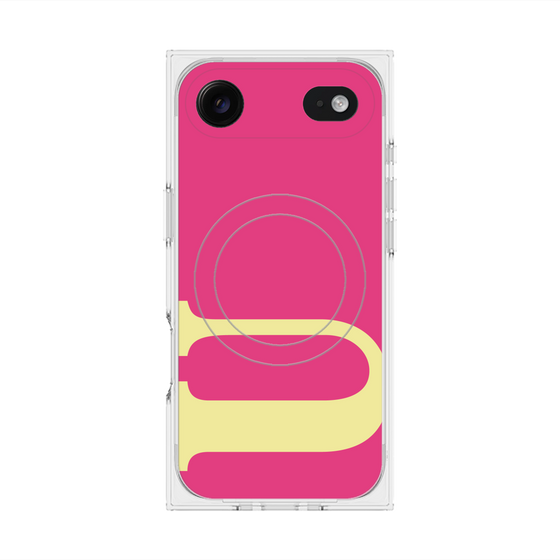 Premium Square Case with MagSafe［ Original - initial color - U pink ］