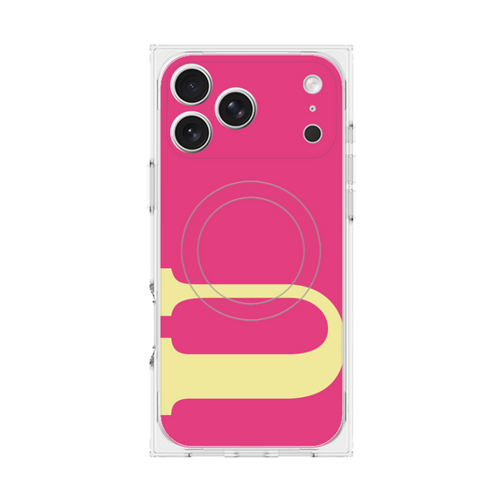 Premium Square Case with MagSafe［ Original - initial color - U pink ］