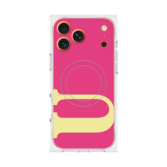 Premium Square Case with MagSafe［ Original - initial color - U pink ］