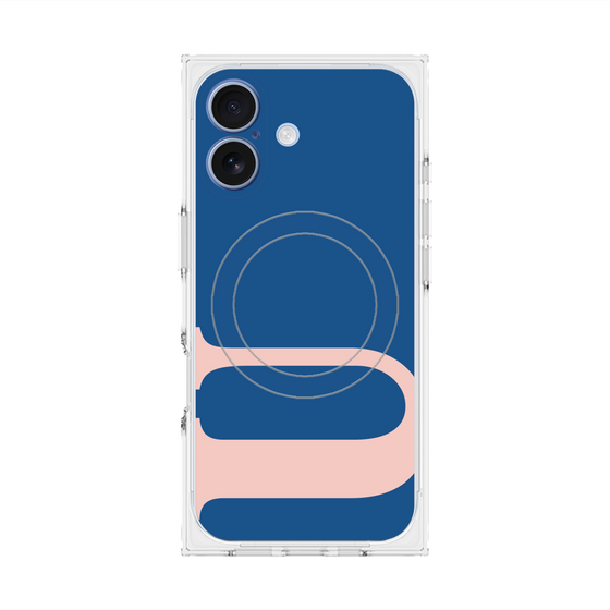 Premium Square Case with MagSafe［ Original - initial color - U navy ］