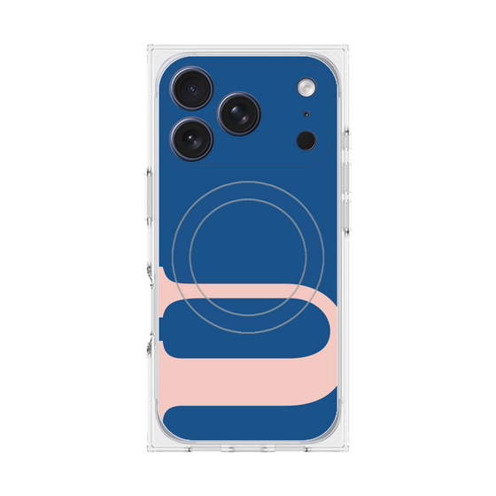 Premium Square Case with MagSafe［ Original - initial color - U navy ］