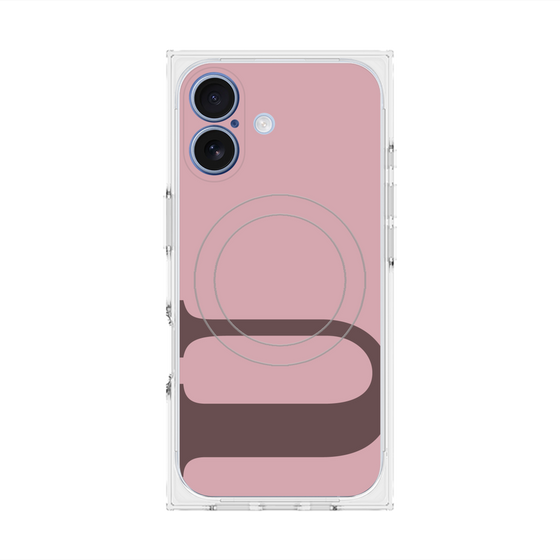 Premium Square Case with MagSafe［ Original - initial color - U dusty pink ］